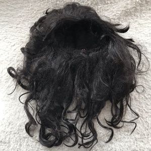 Black Med/ Long Length Layered Wig